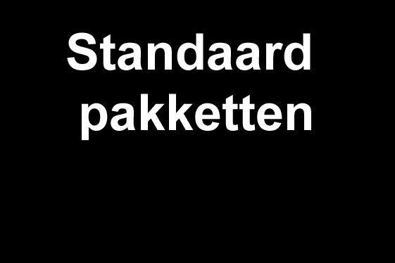 Standaardpakketten